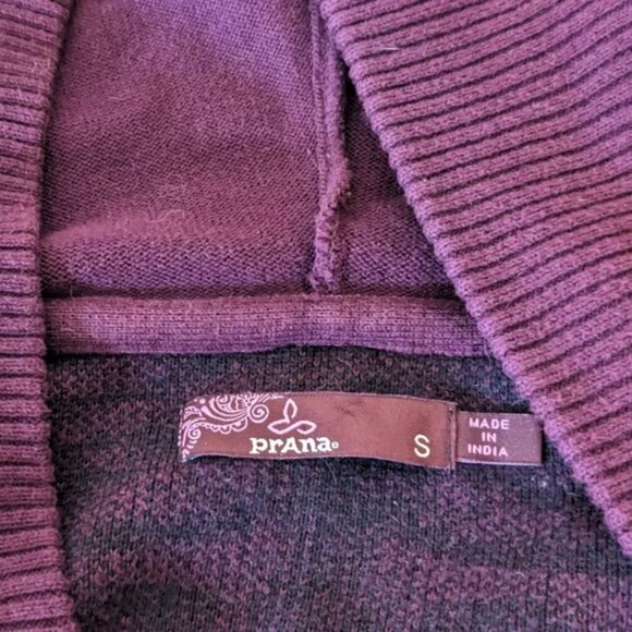 PrAna Long Sleeve Hooded Sweater Jacket - Picture 6 of 9